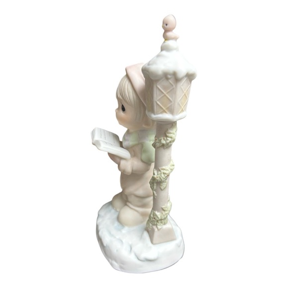 Precious Moments Vintage Christmas, O Come All Ye Faithful, with box, great cond - Picture 5 of 8